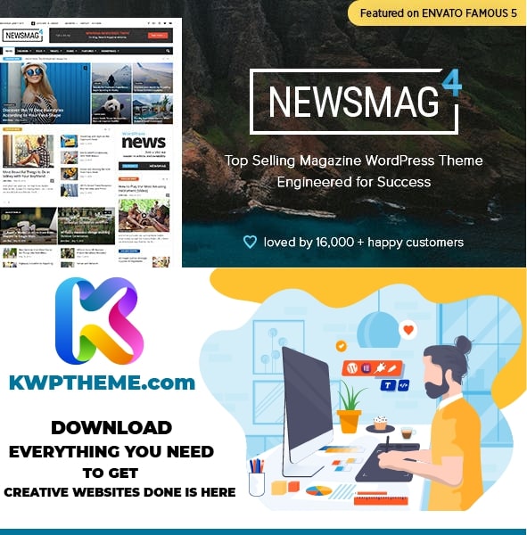 Newsmag - Newspaper & Magazine WordPress Theme Latest - Best Selling WordPress Themes