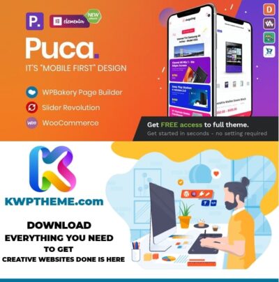 Puca - Optimized Mobile WooCommerce Theme Latest - Best Selling WordPress Themes