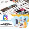 Atelier - Creative Multi-Purpose eCommerce Theme Latest - Best Selling WordPress Themes