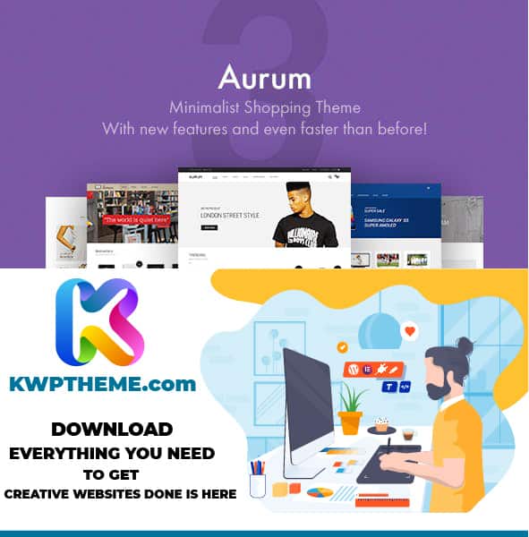Aurum - Minimalist Shopping Theme Latest - Best Selling WordPress Themes