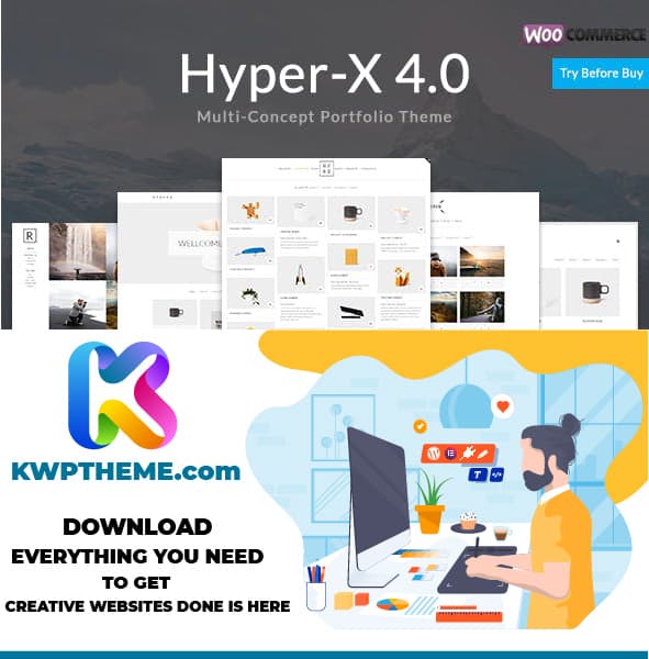 HyperX - Responsive Wordpress Portfolio Theme Latest - Best Selling WordPress Themes