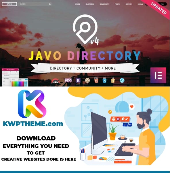 Javo Directory WordPress Theme Latest - Best Selling WordPress Themes