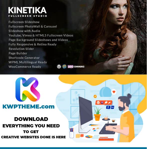 Kinetika | Photography Theme Latest - Best Selling WordPress Themes