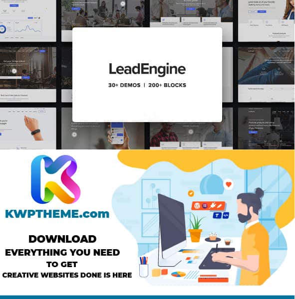 LeadEngine - Multi-Purpose WordPress Theme with Page Builder Latest - Best Selling WordPress Themes
