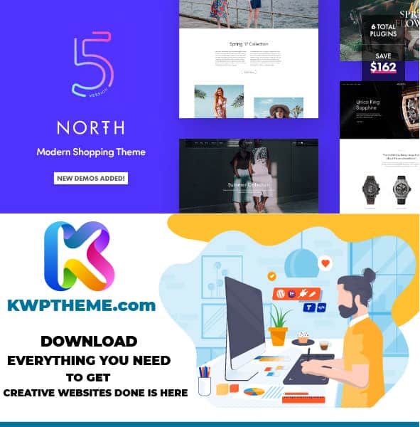 North - Responsive WooCommerce Theme Latest - Best Selling WordPress Themes