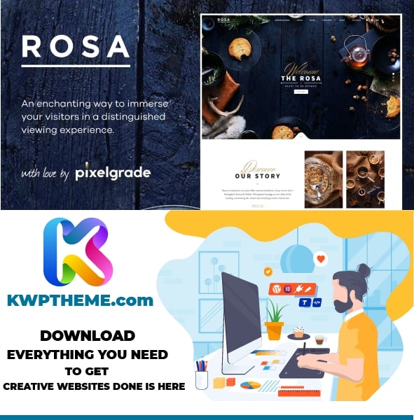 ROSA 1 - An Exquisite Restaurant WordPress Theme Latest - Best Selling WordPress Themes