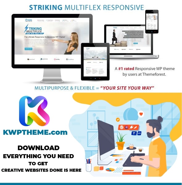 Striking - MultiFlex & Ecommerce Responsive WP Theme Latest - Best Selling WordPress Themes