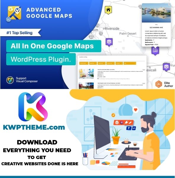 Advanced Google Maps Plugin Latest - Best Selling WordPress Plugins