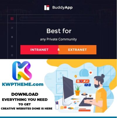 BuddyApp - Mobile First Community WordPress theme - Best Selling WordPress Theme