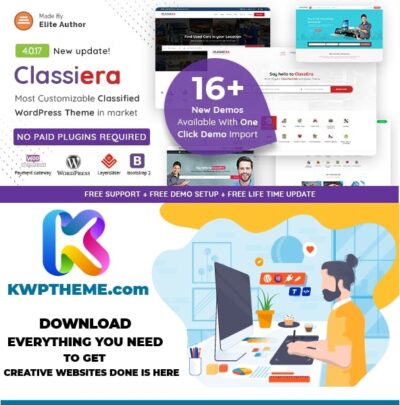 Classiera - Classified Ads WordPress Theme Latest - Best Selling WordPress Themes