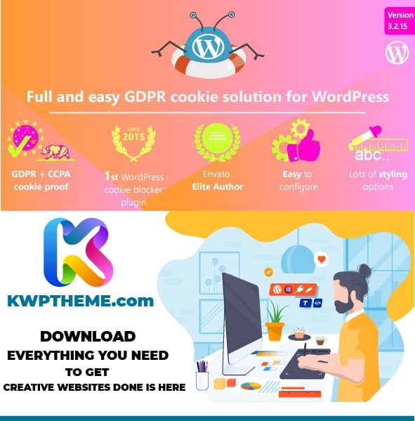 WeePie Cookie Allow - Complete GDPR / AVG / CCPA Cookie Compliance Plugin Latest - Best Selling WordPress Plugins