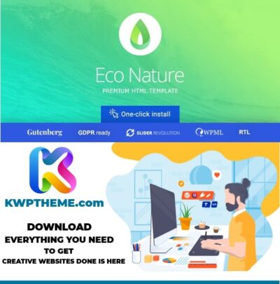 Eco Nature - Environment & Ecology WordPress Theme Latest - Best Selling WordPress Themes