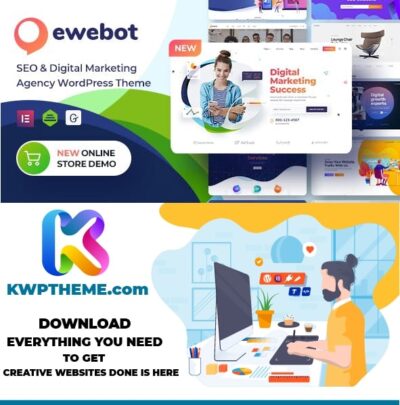 Ewebot - SEO Marketing & Digital Agency - Best Selling WordPress Theme
