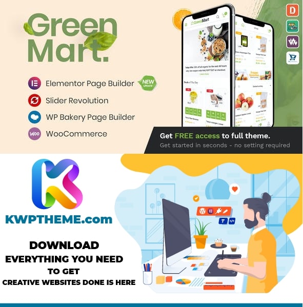 GreenMart – Organic & Food WooCommerce WordPress Theme - Best Selling WordPress Theme