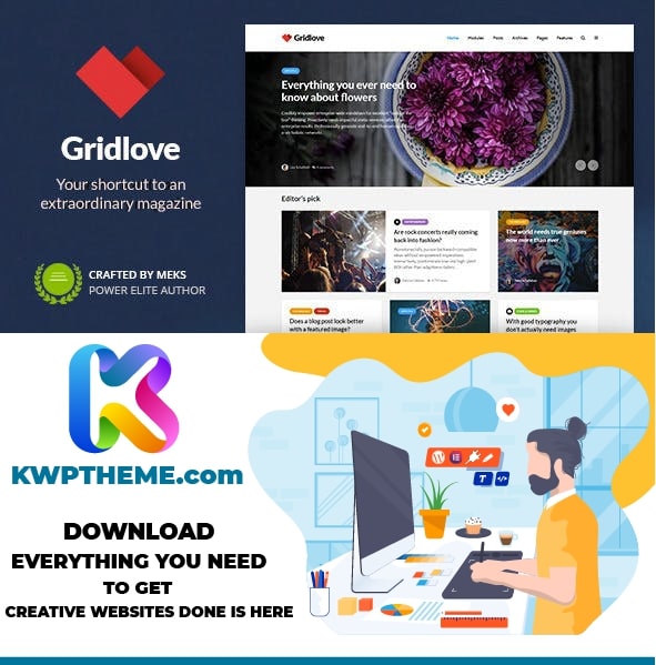 Gridlove - News Portal & Magazine WordPress Theme Latest - Best Selling WordPress Themes