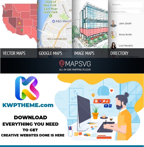 MapSVG: Interactive Vector maps / Image maps / Google maps Latest - Best Selling WordPress Plugins
