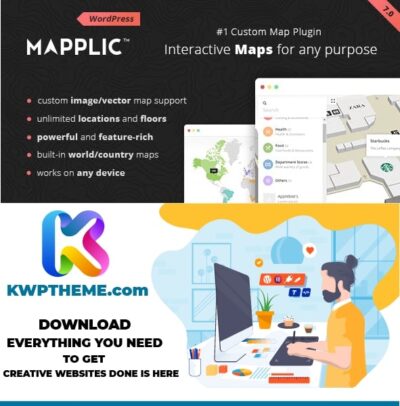 Mapplic - Custom Interactive Map WordPress Plugin Latest - Best Selling WordPress Plugins