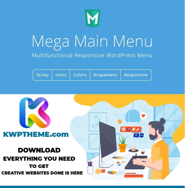 Mega Main Menu - WordPress Menu Plugin Latest - Best Selling WordPress Plugins