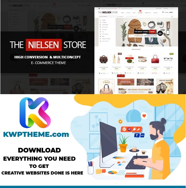 Nielsen Theme for E-commerce Latest - Best Selling WordPress Themes