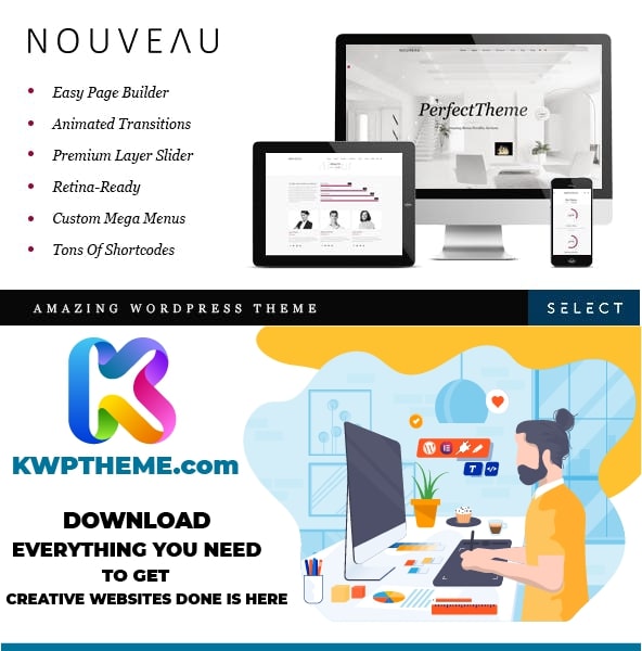 Nouveau - Multipurpose WordPress Theme - Best Selling WordPress Theme