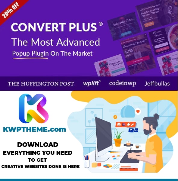 Popup Plugin For WordPress - ConvertPlus Latest - Best Selling WordPress Plugins
