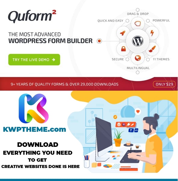 Quform - WordPress Form Builder Plugin Latest - Best Selling WordPress Plugins