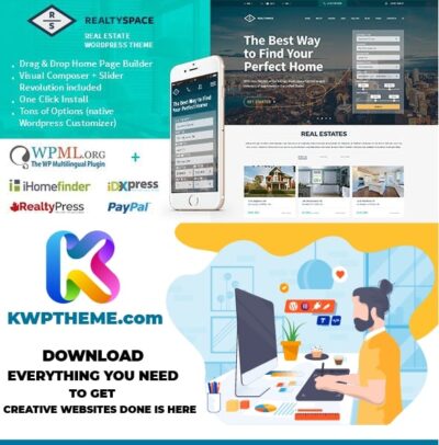 Realtyspace - Real estate WordPress Theme Latest - Best Selling WordPress Themes