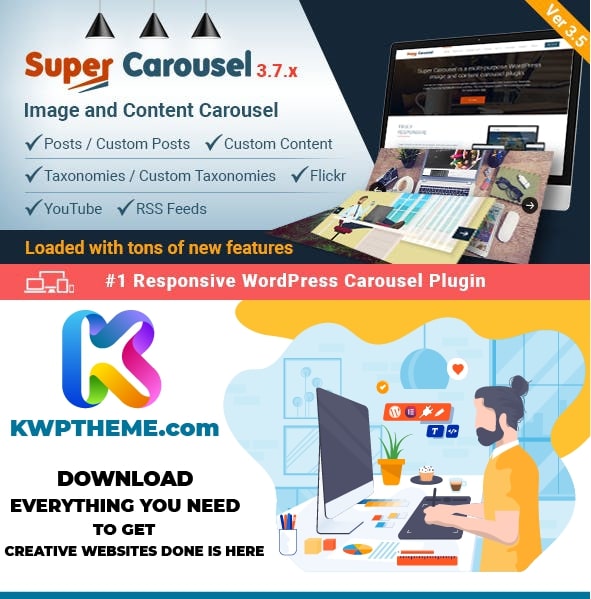 Super Carousel - Responsive Wordpress Plugin Latest - Best Selling WordPress Plugins