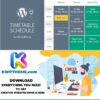 Timetable Responsive Schedule Plugin Latest - Best Selling WordPress Plugins