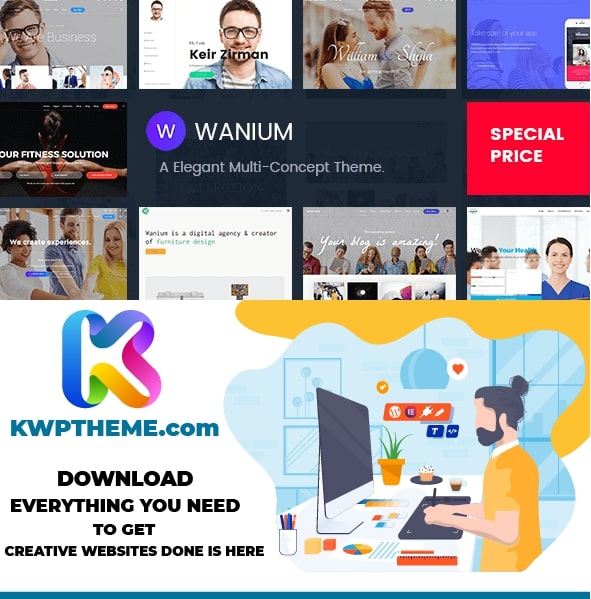 Wanium - A Elegant Multi-Concept Theme - Best Selling WordPress Themes