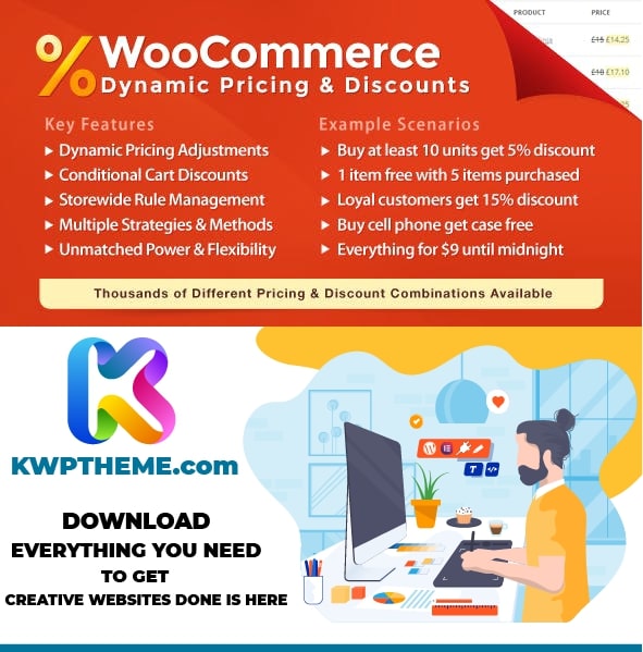 WooCommerce Dynamic Pricing & Discounts Latest - Best Selling WordPress Plugins