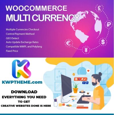 WooCommerce Multi Currency - Currency Switcher Plugin Latest - Best Selling WordPress Plugins