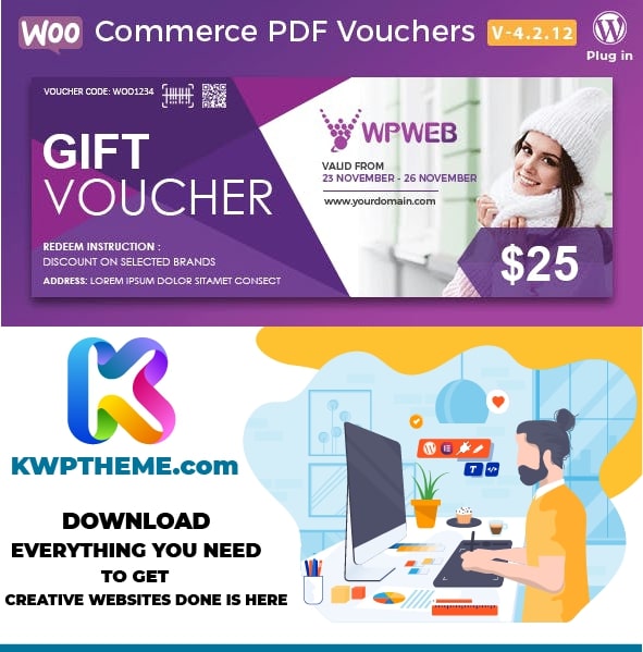 WooCommerce PDF Vouchers - WordPress Plugin Latest - Best Selling WordPress Plugins