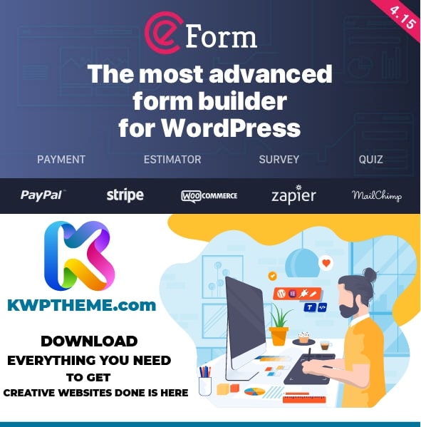 eForm - WordPress Form Builder Plugin Latest - Best Selling WordPress Plugins